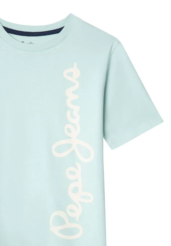 Футболка с принтом уолдо Pepe Jeans, Aqua Blue — фото 3