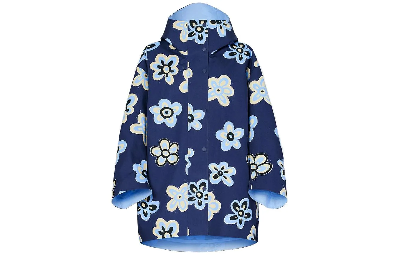 UNIQLO Полупальто Marni с цветочным принтом, азиатский размер