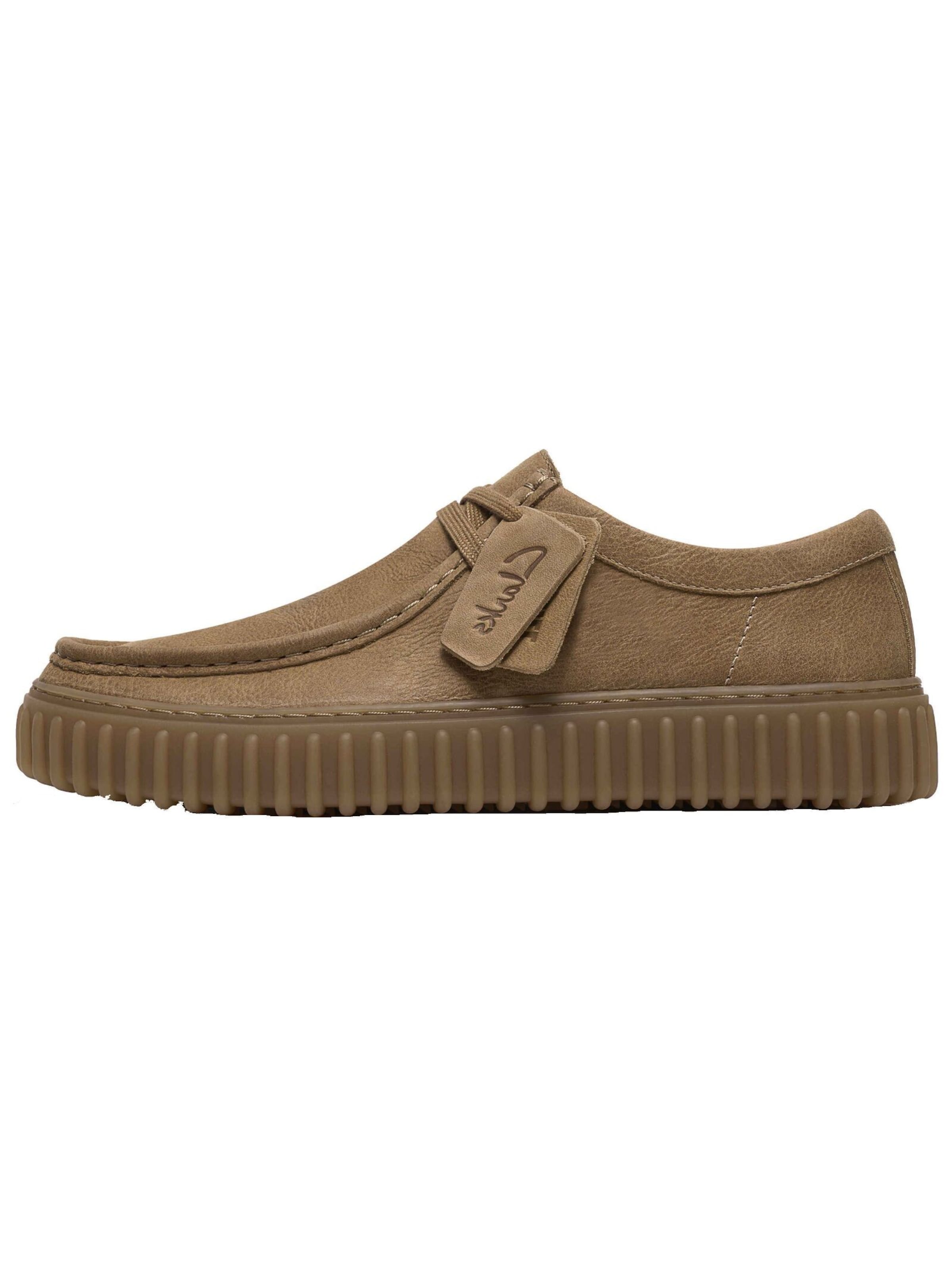 CLARKS Шнурованные туфли в светло-коричневом цвете — фото 2