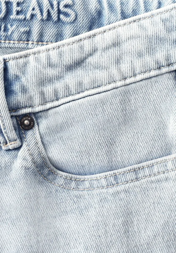 Джинсы зауженного кроя Indian Blue Jeans, Light Denim Blue — фото 3