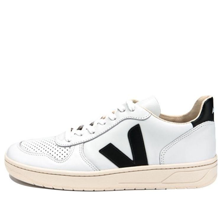 

Кроссовки Veja V-10 Lace-Up 'Extra White Black' VX020005, белый