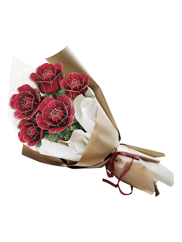 

312-элементный 3D-пазл «Букет цветов «Розы»» - для детей от 8 лет и старше