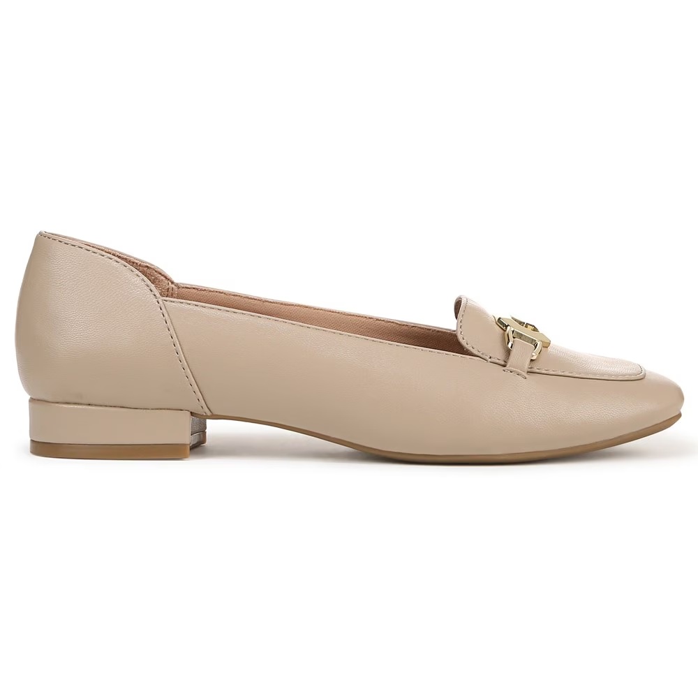 Туфли-лоферы Celine Lifestride, tender taupe faux leather — фото 2