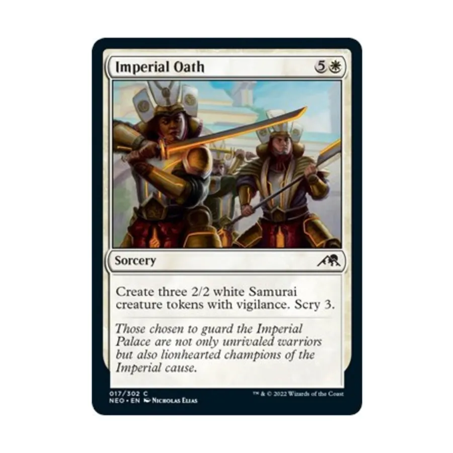 

CCG Императорская клятва (C) (фольга), MTG - Kamigawa : Neon Dynasty