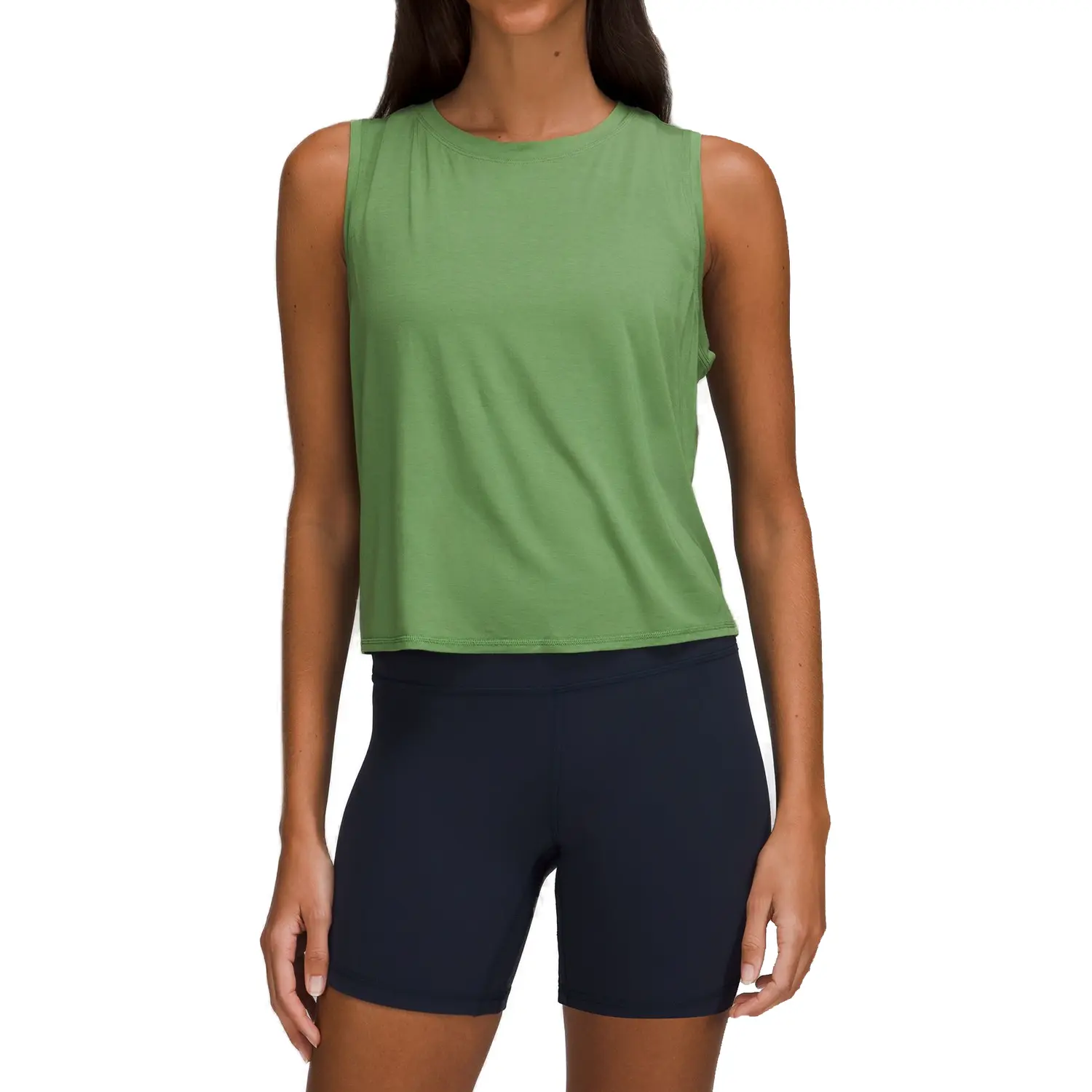 

Lululemon Женская майка Action Always Sport цвета Cedar Green