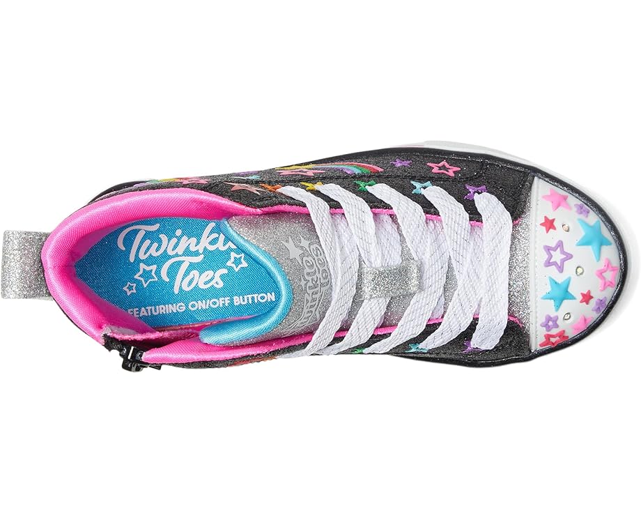 Кроссовки SKECHERS KIDS Twinkle Sparks 314831L, цвет Black/Multi — фото 2