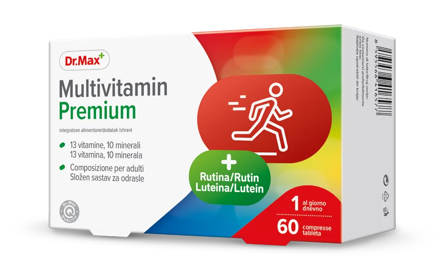 

Dr. Max Multivitamin Premium 60 таблеток Мультивитаминная добавка