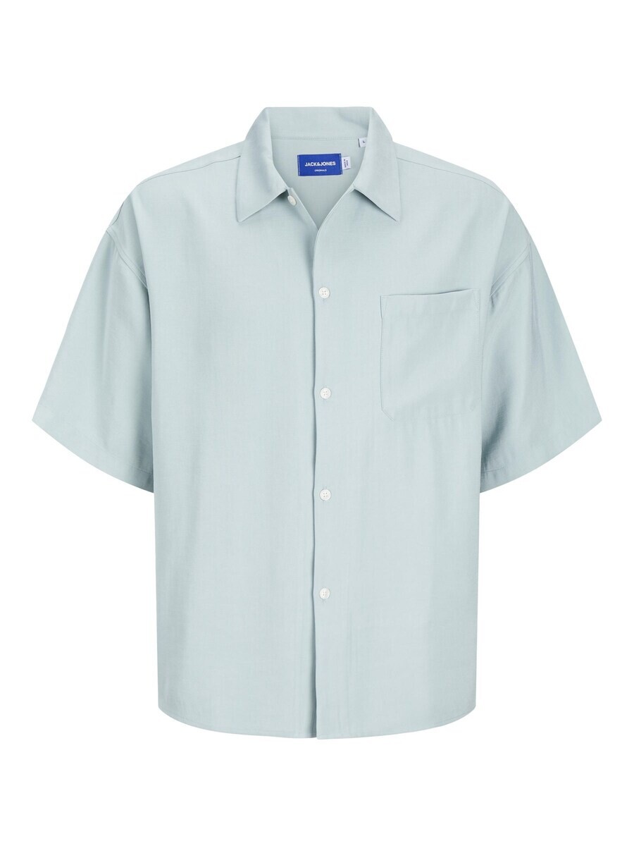 

Повседневная рубашка JACK & JONES Regular fit Button Up Shirt, бирюзовый