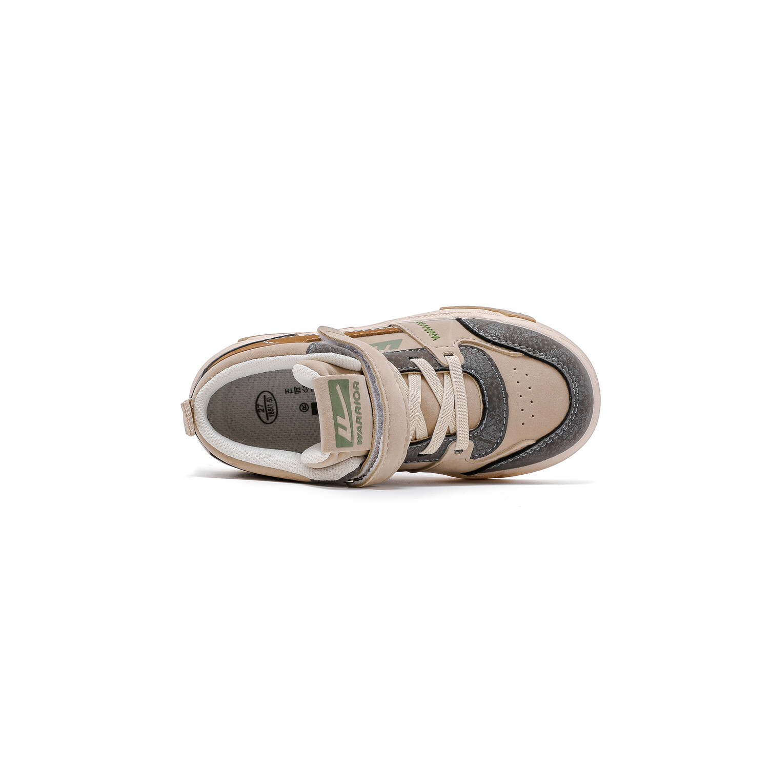 Кроссовки WARRIOR Kids Skateboarding Shoes Kids High-top, серый — фото 3