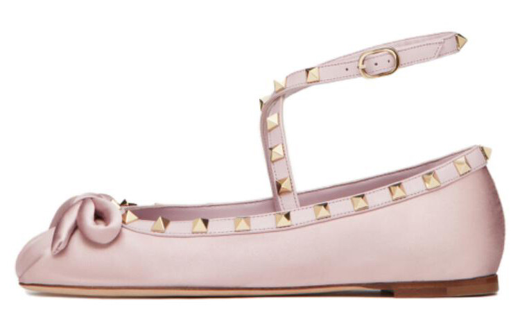 

Женские туфли Valentino Rockstud, розовый