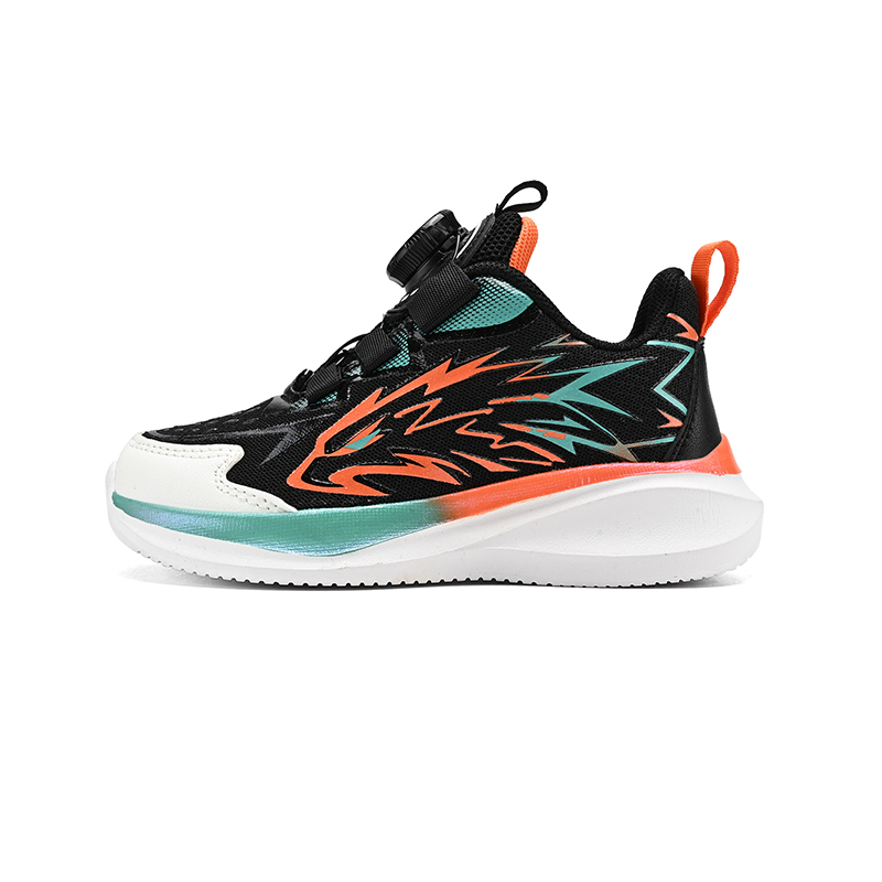 

Детская повседневная обувь для детей LEMONKID, черный/оранжевый