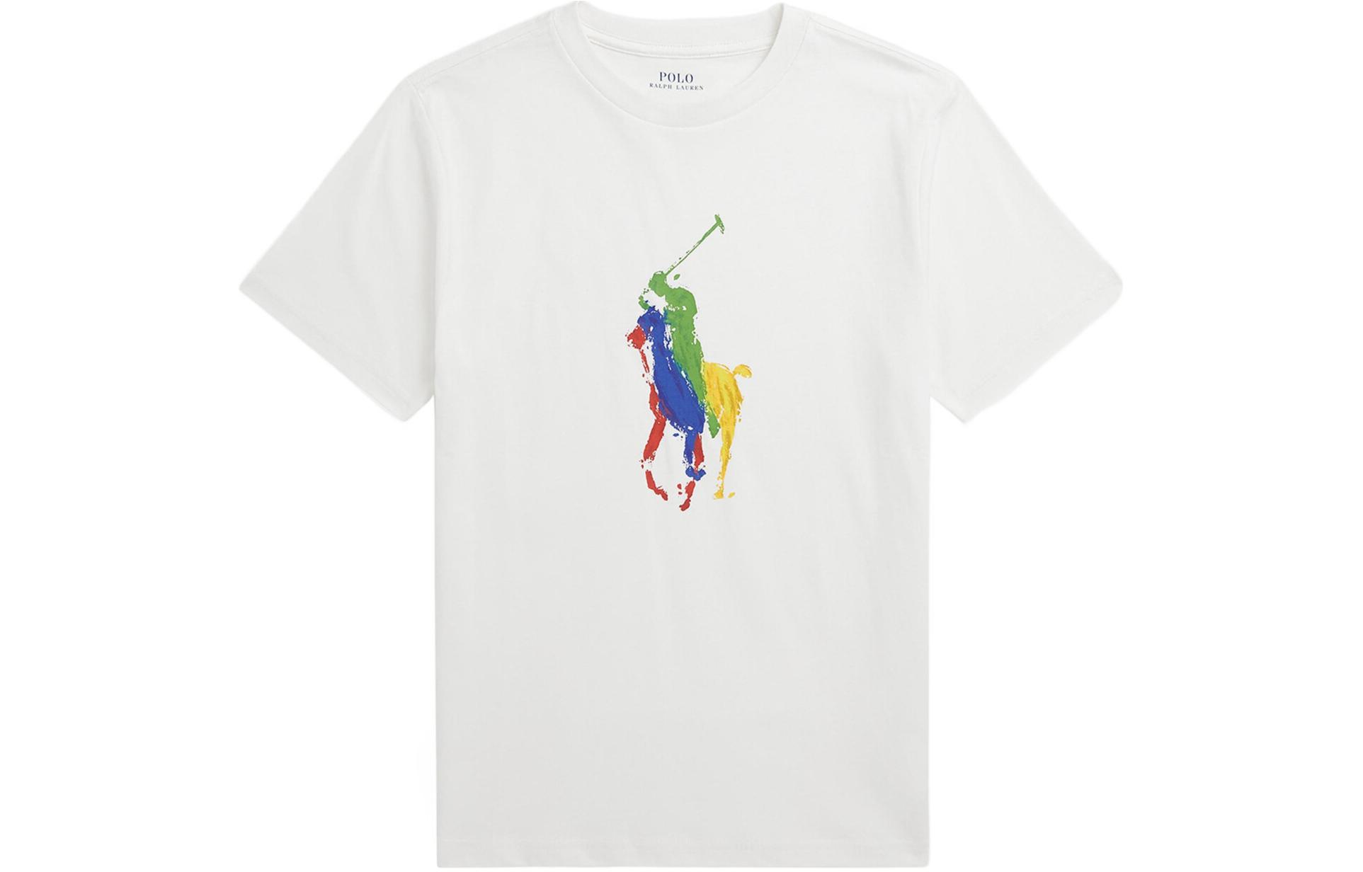 

Футболка белая детская Polo Ralph Lauren