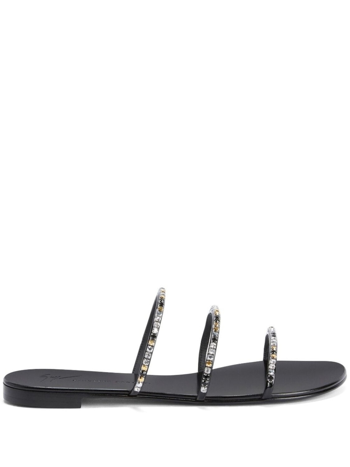 Giuseppe Zanotti сандалии Dark Colorful, черный