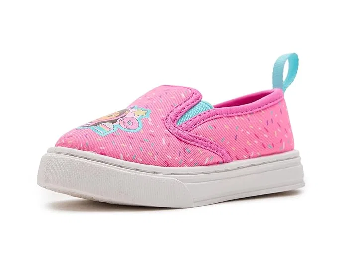 Кроссовки с принтом Gabby's Dollhouse Canvas Slip On Sneakers Josmo, Pink