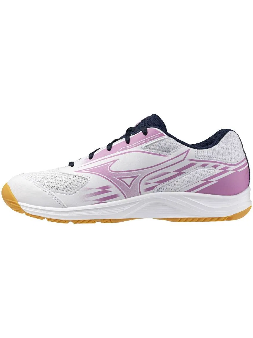 Кроссовки для настольного тенниса «Cross Match Smash» от Mizuno, White X Pink X Navy