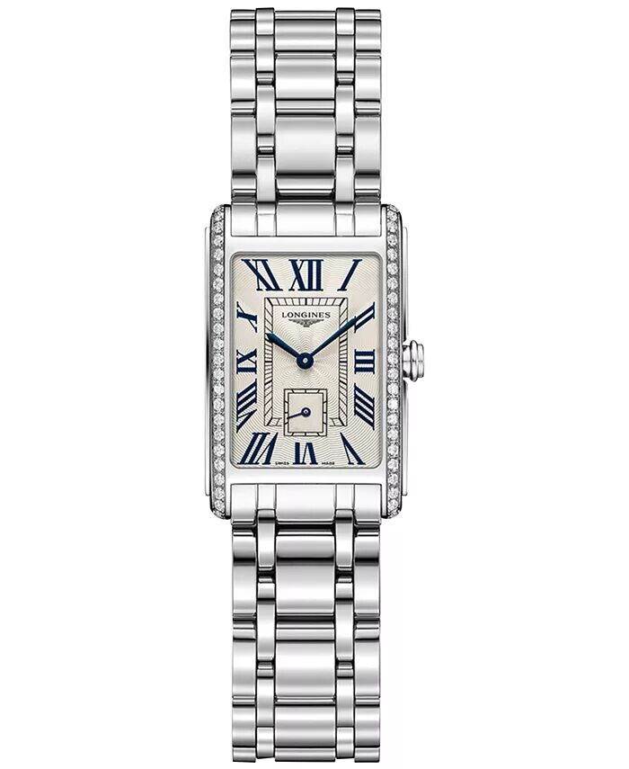 

Женские швейцарские часы DolceVita Diamond (3/8 карата t.w.) с браслетом из нержавеющей стали 21x32 мм L52550716 Longines