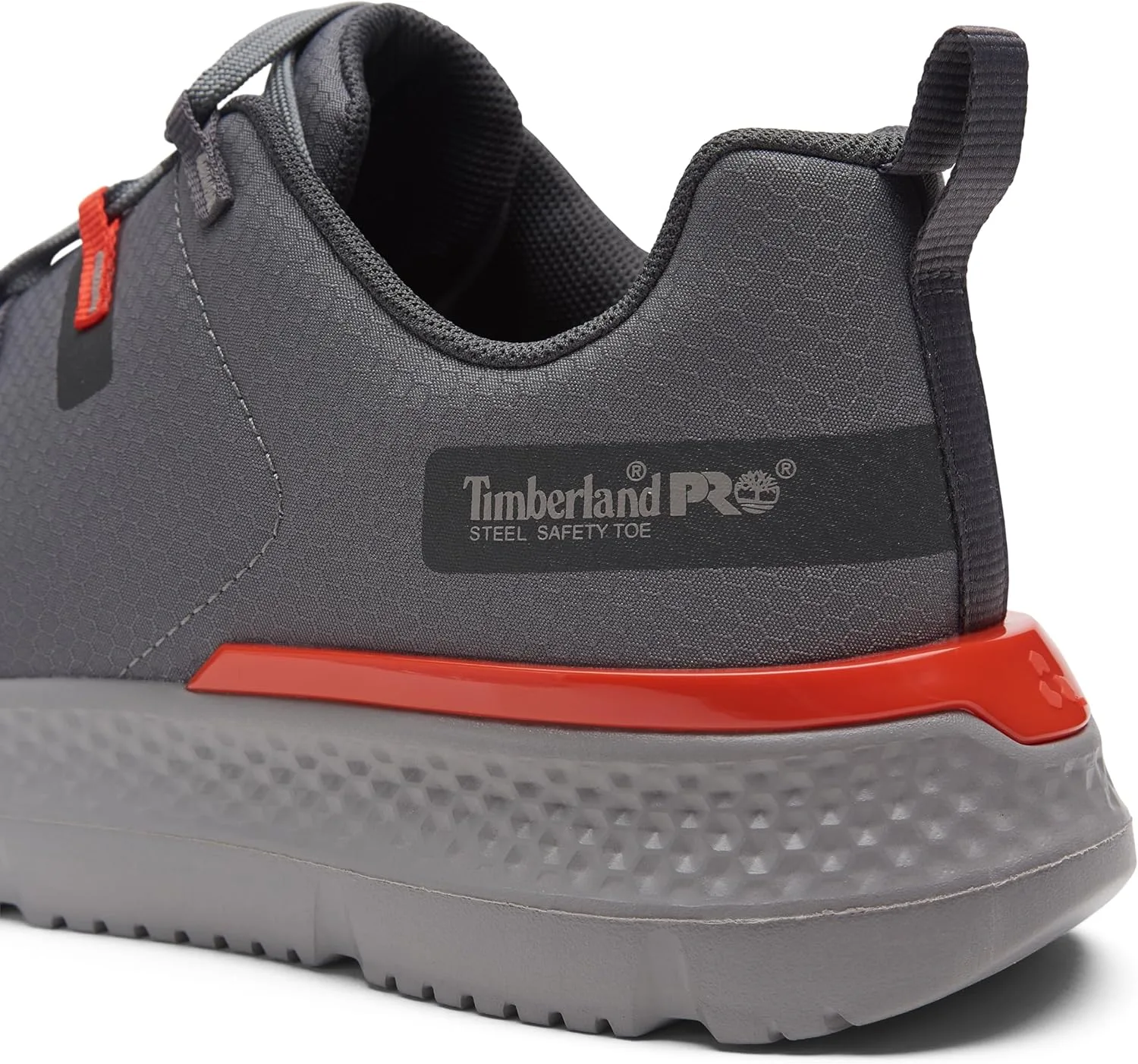 Рабочие ботинки Timberland PRO Мужская промышленная спортивная рабочая обувь со стальным безопасным носком Intercept, красный/серый — фото 3