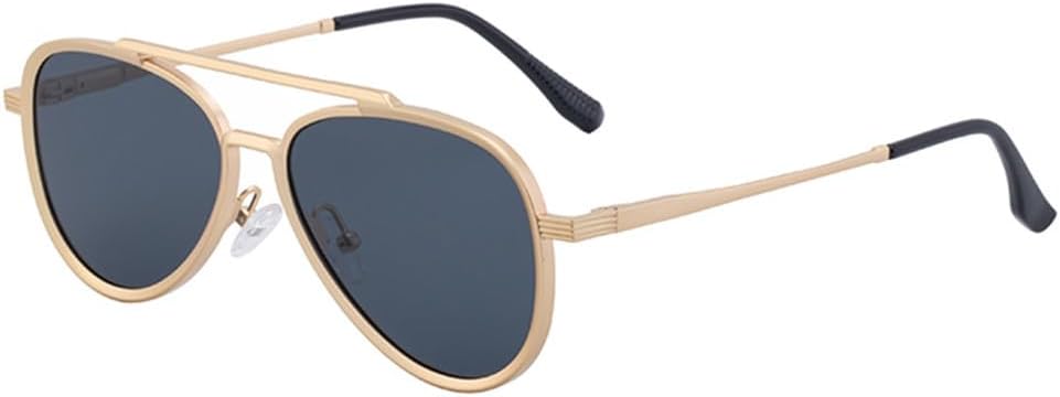 

Винтажные овальные солнцезащитные очки в стиле панк-пилот для женщин, классические солнцезащитные очки в стиле стимпанк с металлической оправой, защита от ультрафиолета UV400 WNCKSQ, C6gold3gray