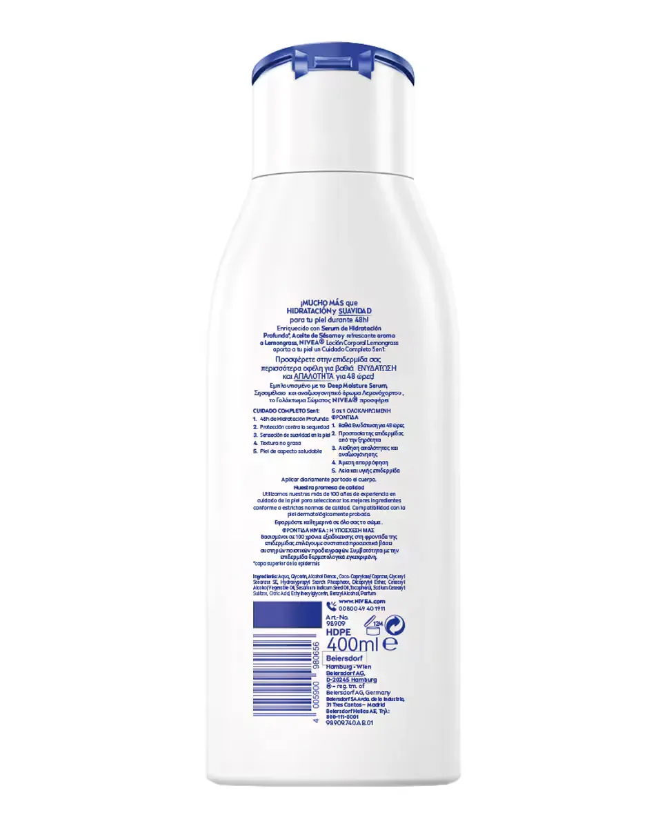 Крем для тела Body Milk с розами 400 мл Nivea — фото 2