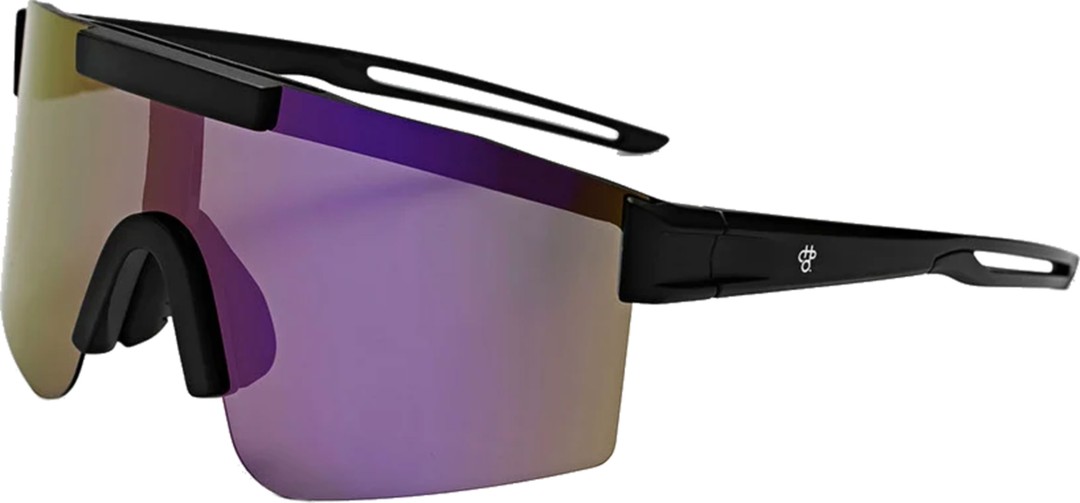 

Chpo Солнцезащитные очки Luca matte black/purple mirror polarized