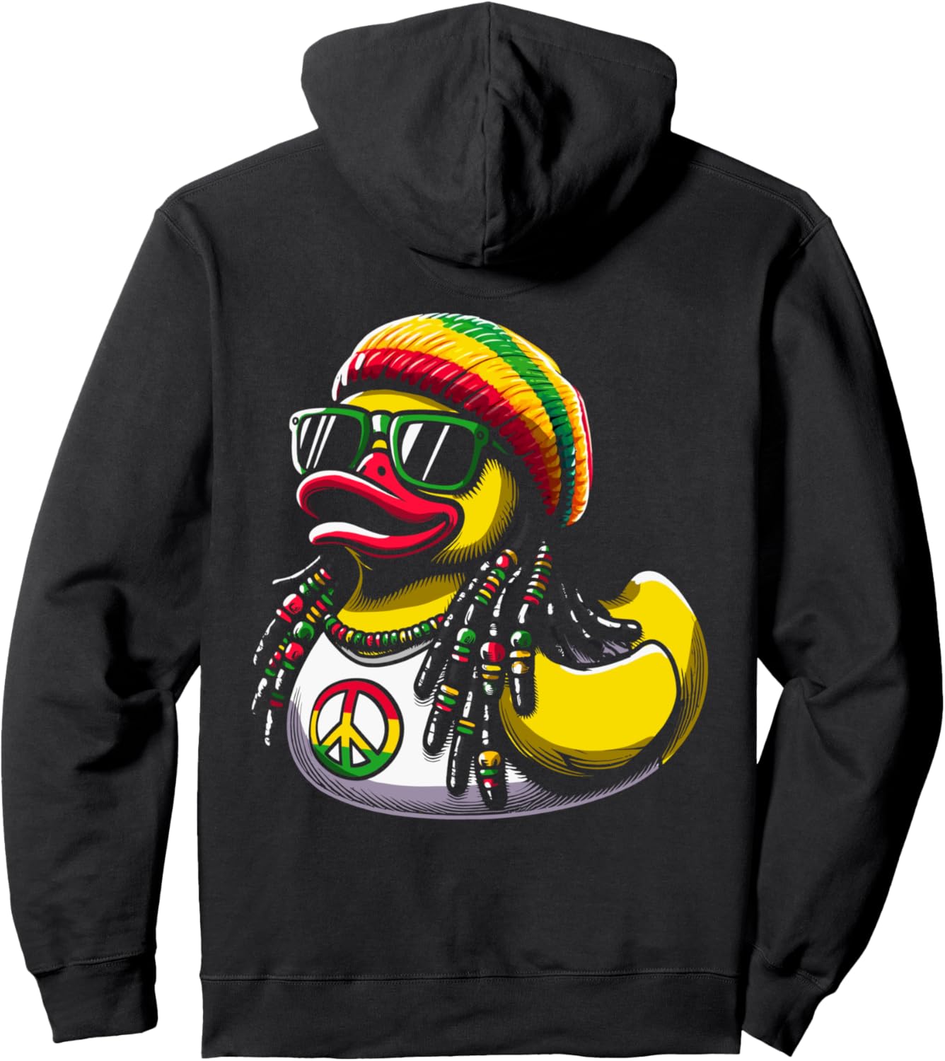 

Худи с изображением резиновой уточки в стиле регги, ямайской уточки и уточки с дредами, черная Exotic Rubber Duck Caribbean Duck Jamaica Duck, Черный, Худи с изображением резиновой уточки в стиле регги, ямайской уточки и уточки с дредами, черная Exotic Ru