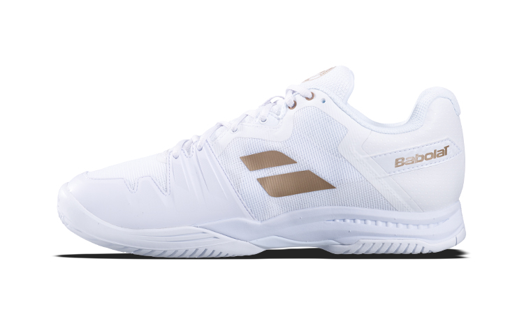 

Кроссовки Babolat Tennis Shoes Men Low-top White/gold, белый/золотой