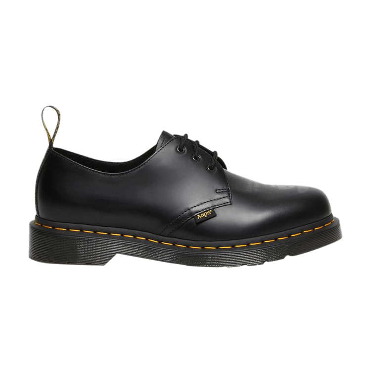 

Ботинки Dr. Martens AAPE x 1461 'Black', черный