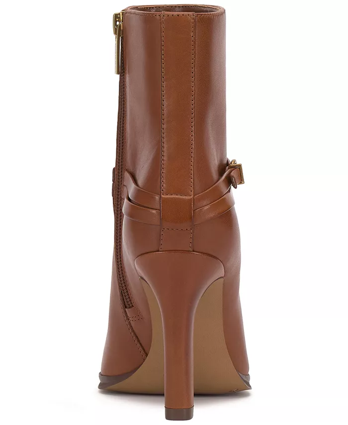 Женские ботильоны Sybilla на высоком каблуке Vince Camuto, коричневый — фото 3