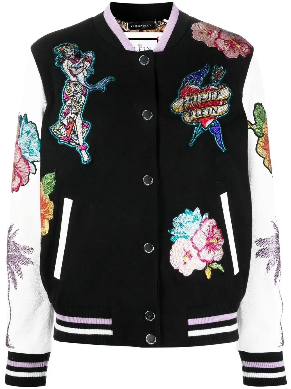 

Бомбер Hawaii Philipp Plein, черный