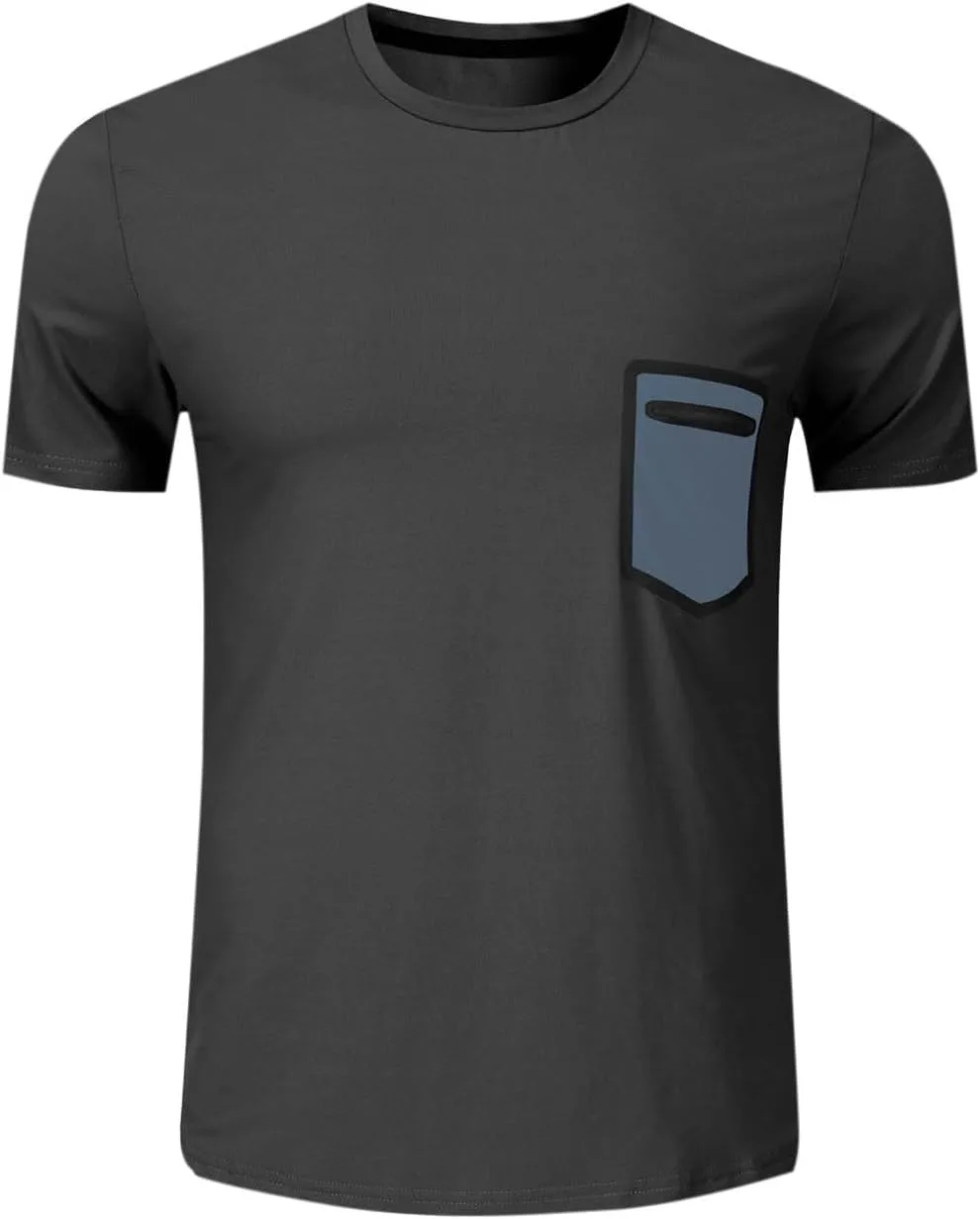 

Мужская футболка с цветными блоками UPF 50 Quick Dry Xiaojmake