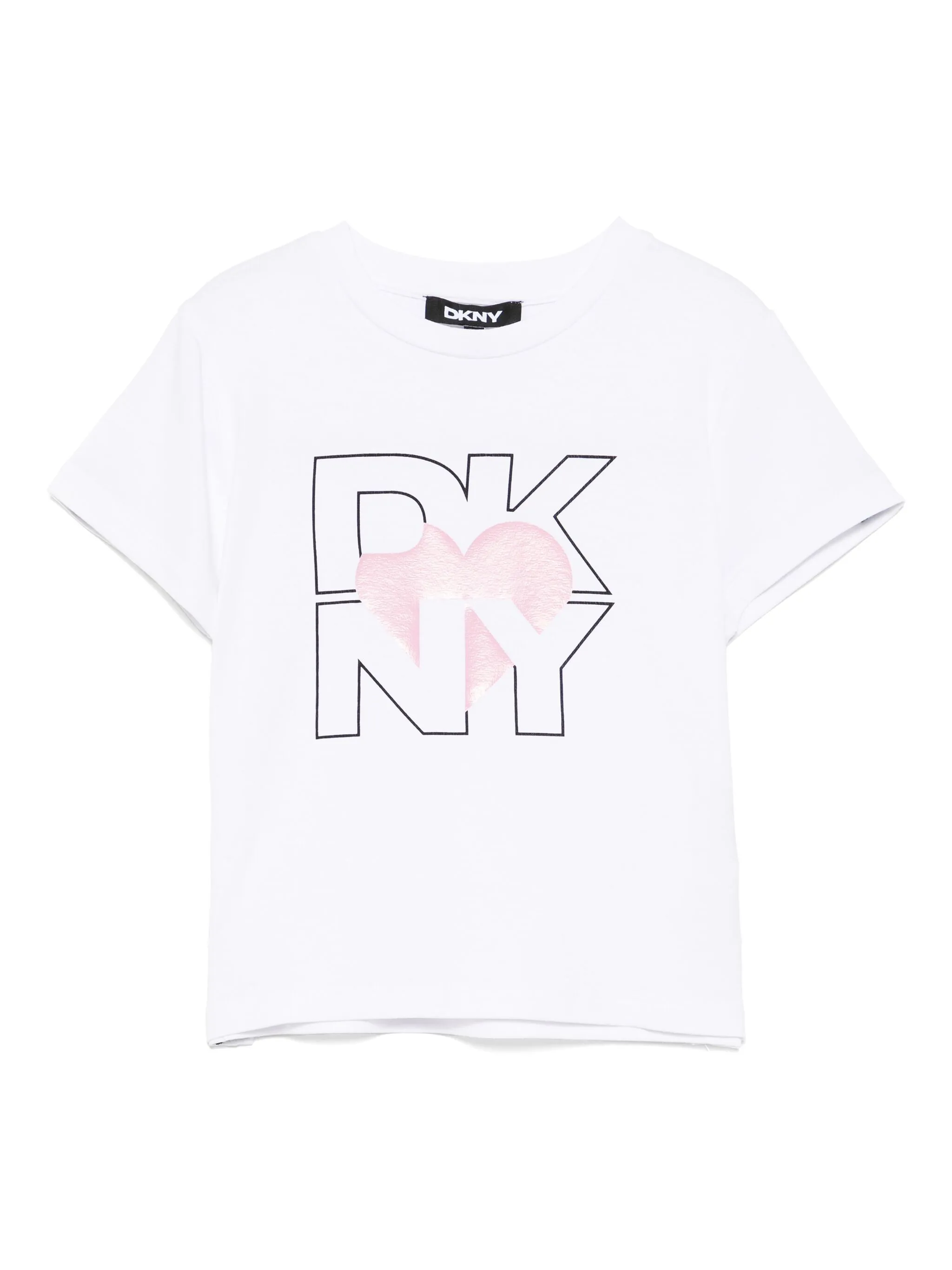 

Футболка с логотипом Dkny Kids, белый