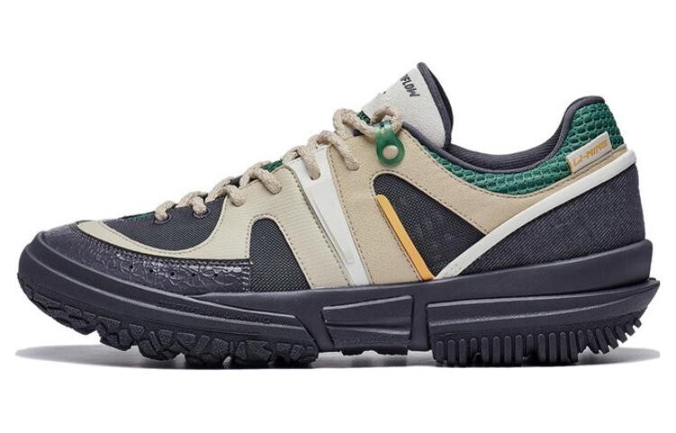 

LINING Linchuan Lite Lifestyle Shoes Men Low-top Black/brown/green