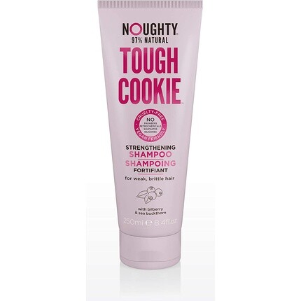 Noughty Tough Cookie Шампунь 97% натуральный без сульфатов для веганского ухода за волосами 250 мл