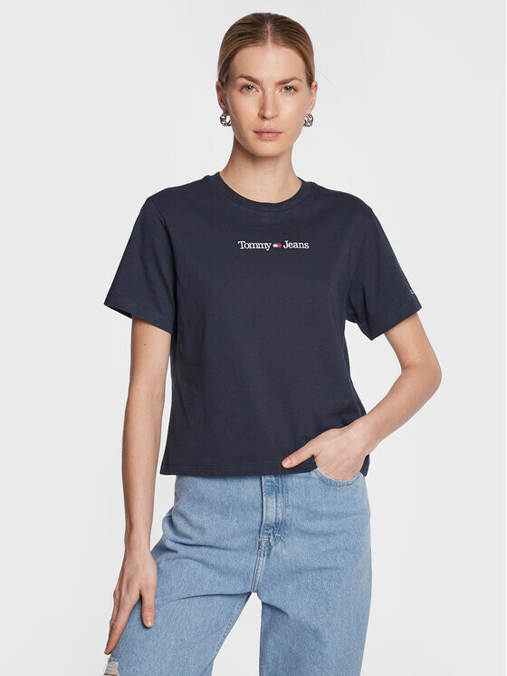 

Футболка стандартного кроя Tommy Jeans, синий