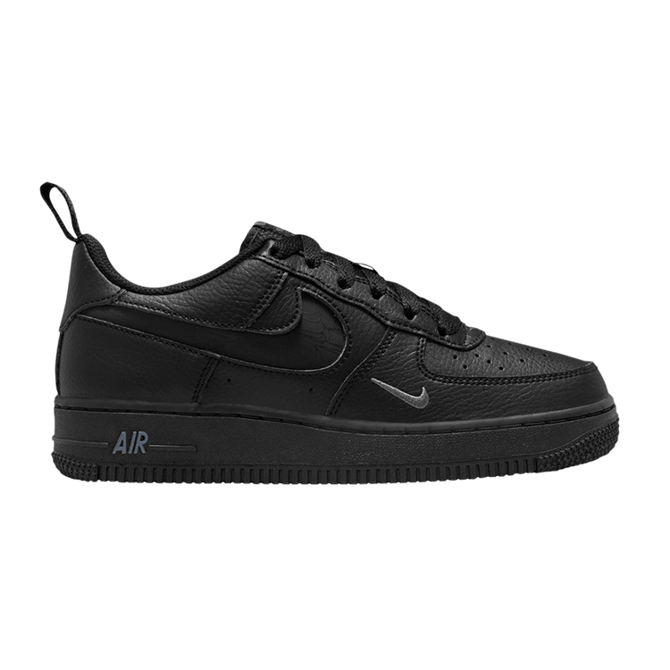 

Кроссовки Nike Air Force 1 LV8 GS 'Multi-Etch Swoosh - Black Dark Grey', черный