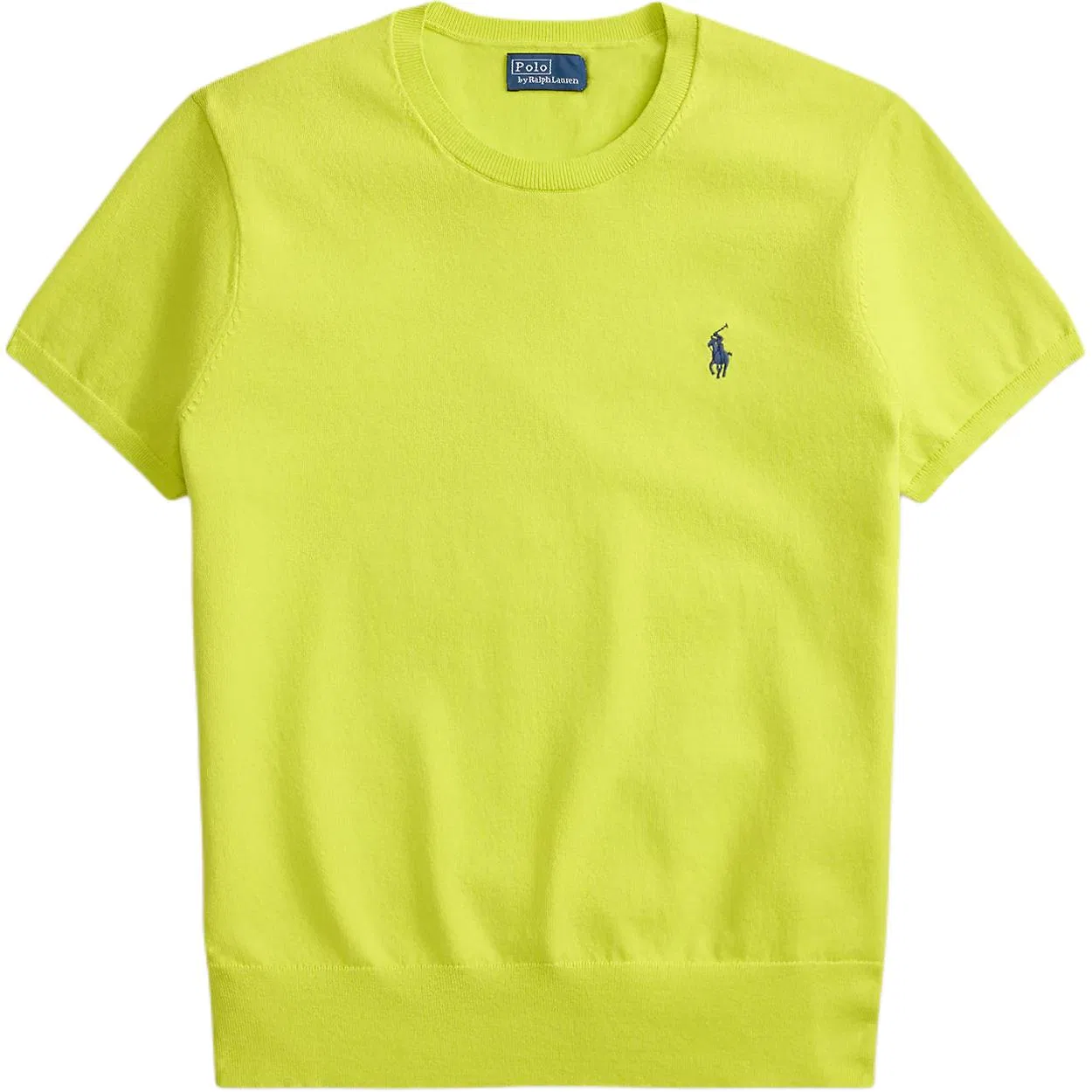 Футболка с вышивкой логотипа Polo Ralph Lauren Оливковый