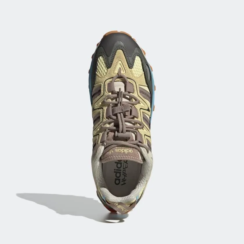 Мужские кроссовки Adidas Originals Hyperturf, желтый/синий/оливковый/мультиколор/красный — фото 3