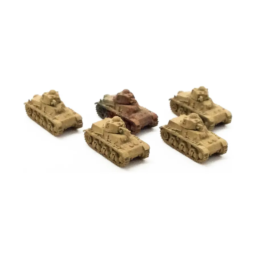 

Hotchkiss H-40 Коллекция №1, WWII Micro Armour - French - Loose Miniatures (1:285)