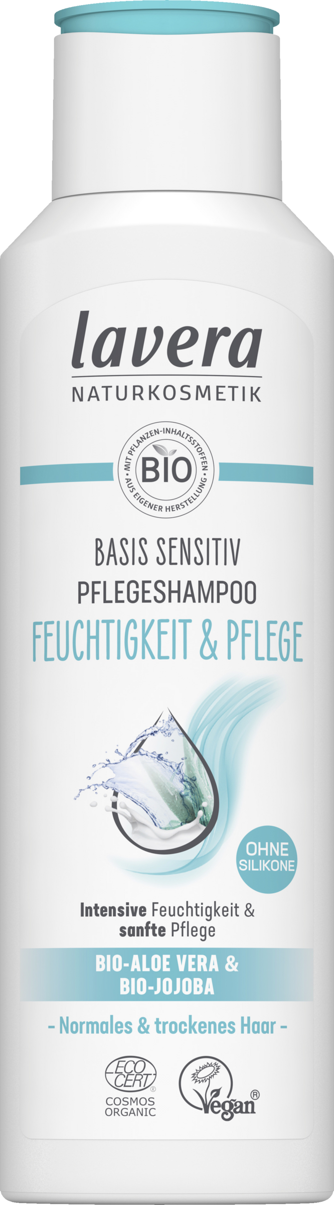 

Шампунь lavera basis sensitiv Pflegeshampoo Feuchtigkeit & Pflege