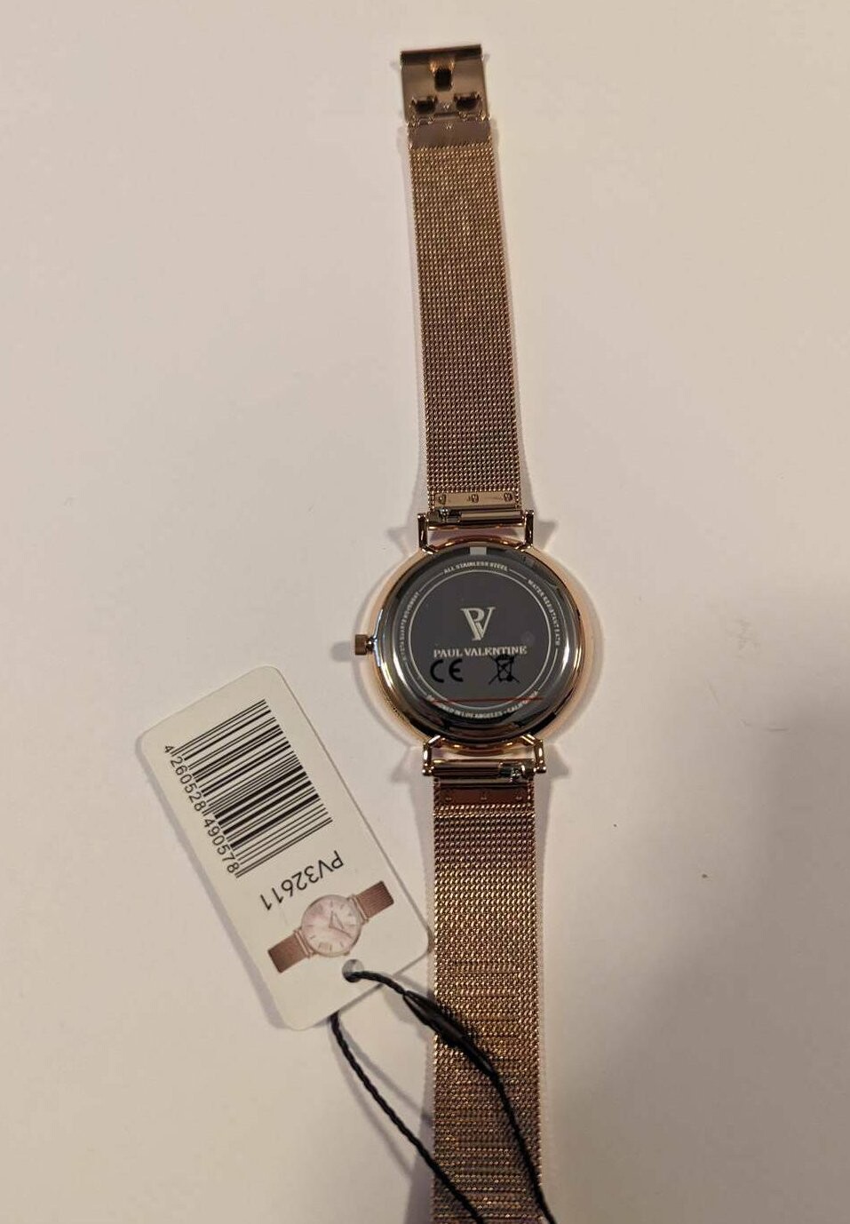 

Часы Paul Valentine Arm Seashell 32 Mm Versus Versace, цвет розового золота