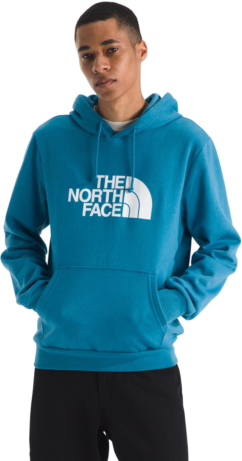 

The North Face Мужская толстовка Evolution Half Dome | Толстовка с капюшоном из двух частей, регулируемым шнурком и карманом-кенгуру, Dusk Blue