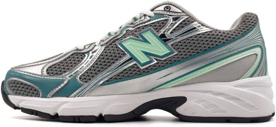 Мужские кроссовки New Balance 740, Silver Metallic/New Spruce/Clay as — фото 2