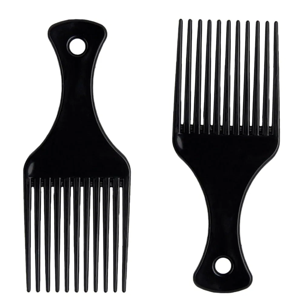 Расческа DAZISEN Afro с широкими зубьями Dazisen, Black *2