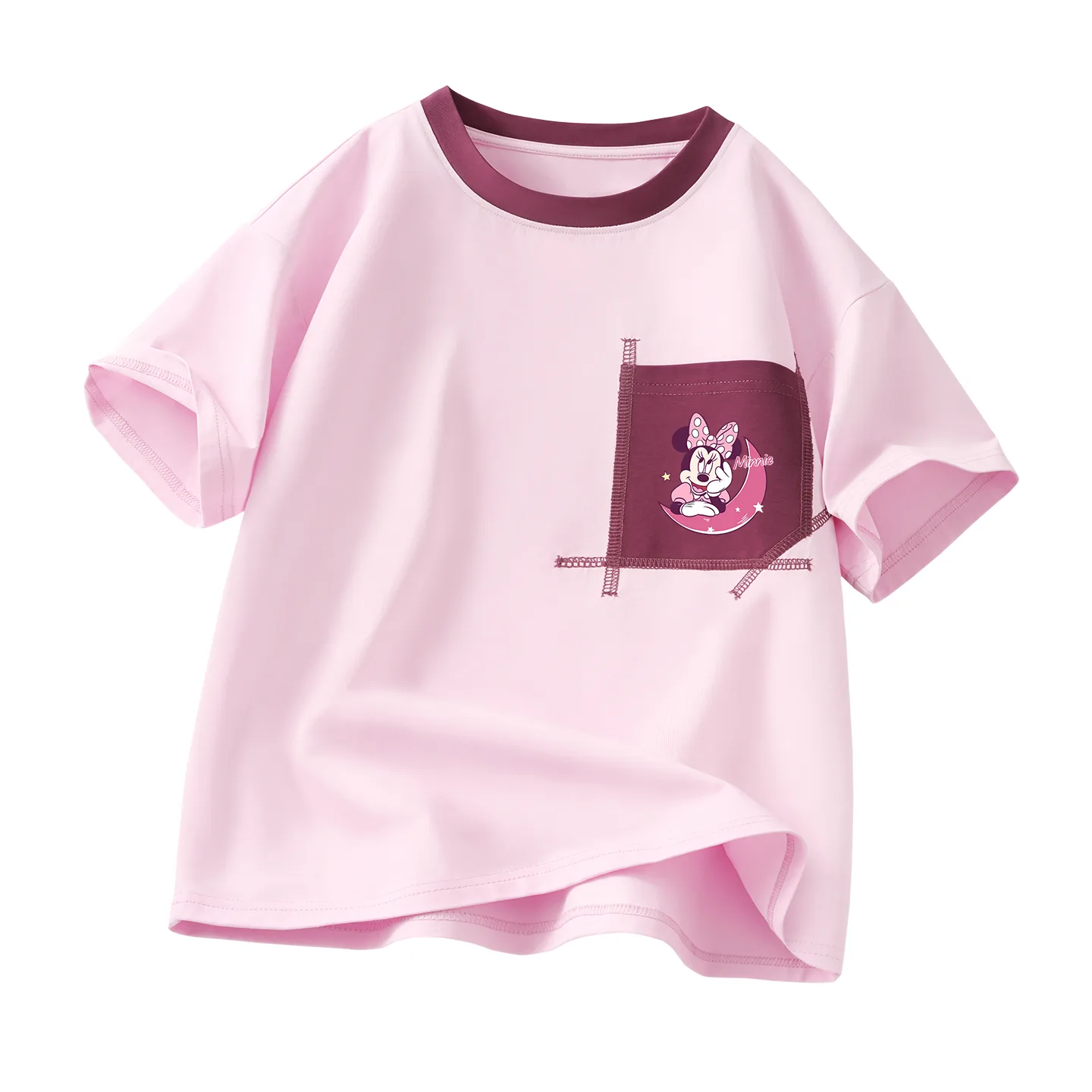 Футболка для детей с круглым вырезом Disney, Deloloni K Powder — фото 4