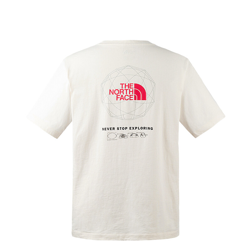 

Футболка унисекс Дюна белая The North Face, цвет Dune White
