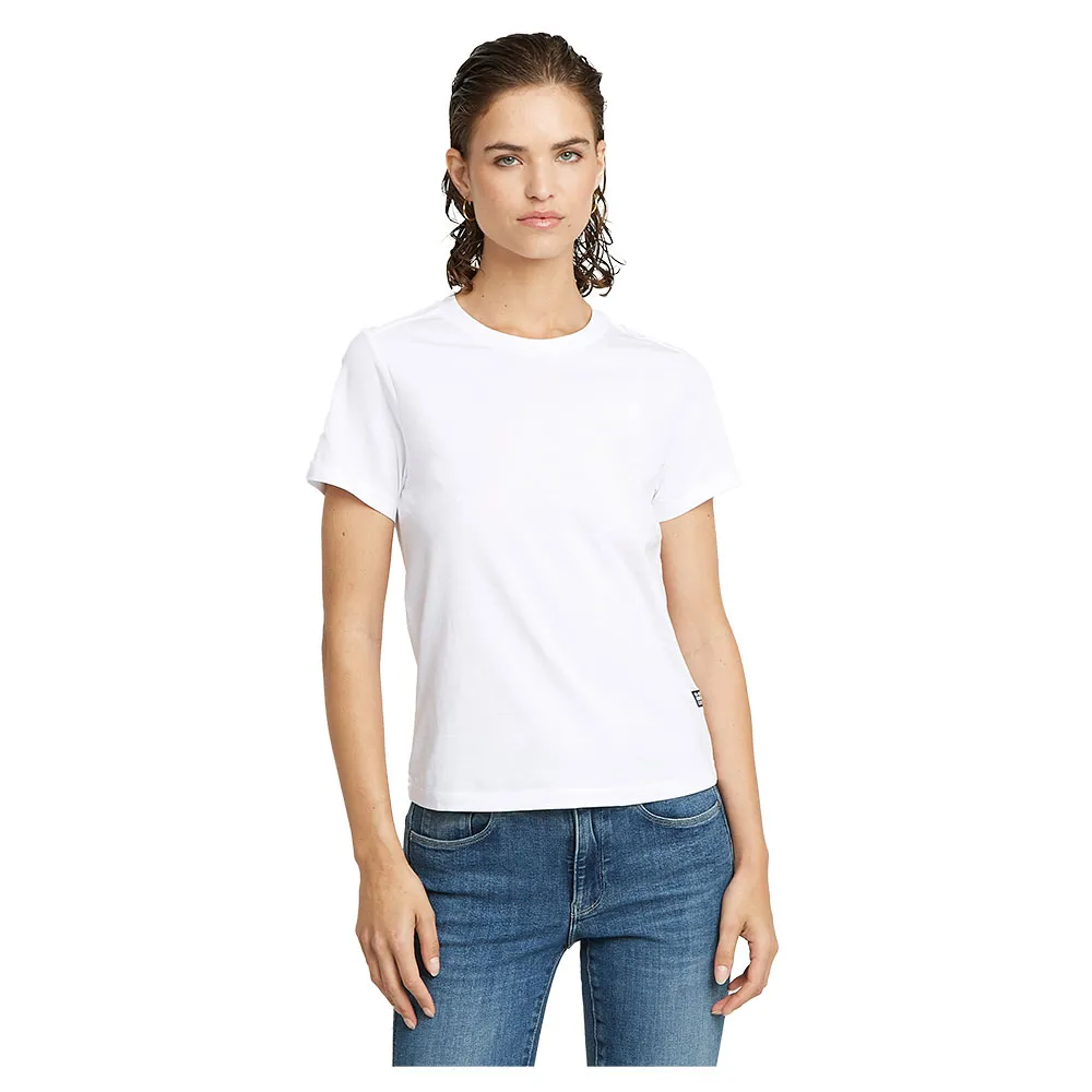 

Футболка G-Star Nifous short sleeve v neck, белый