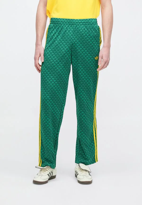 Спортивные штаны с монограммой firebird Adidas Originals, Collegiate Green — фото 4