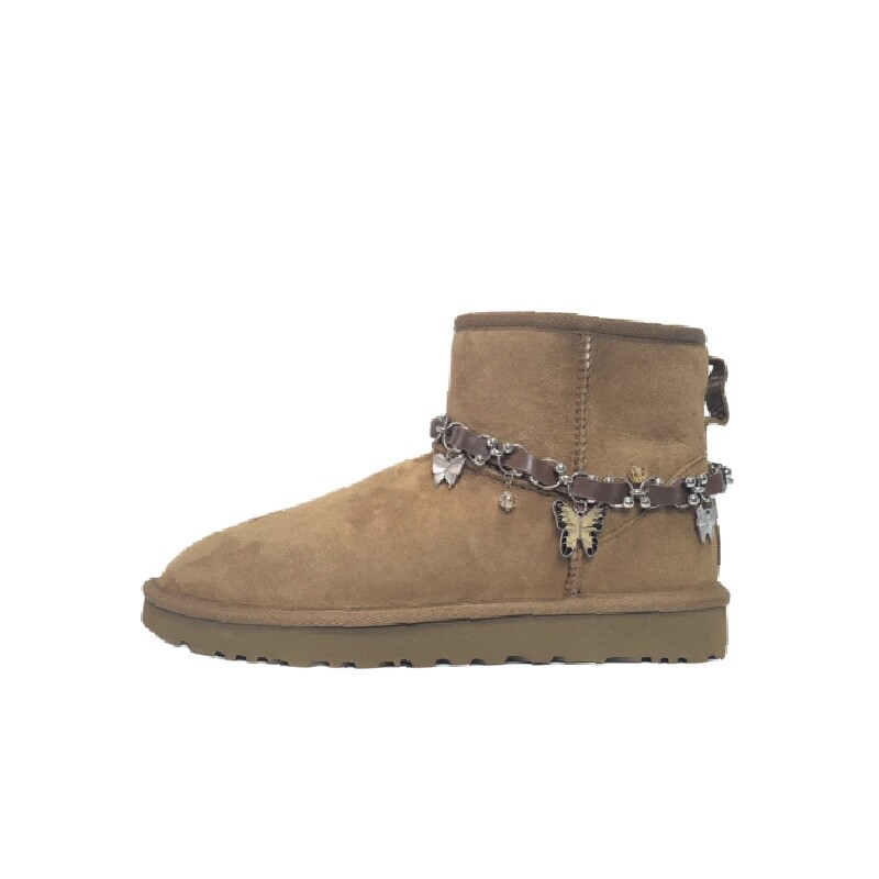 

CLASSIC CLEAR MINI Зимние ботинки женские каштановые Ugg, цвет Chestnut