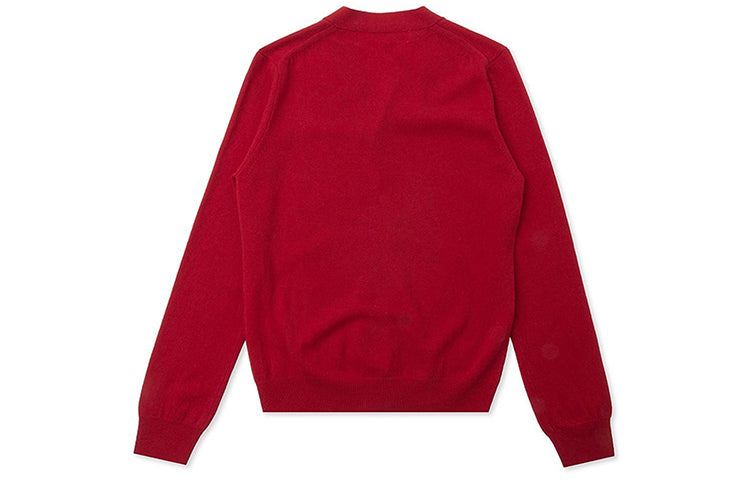 Кардиган COMME des GARCONS PLAY Cardigan Red Emblem 'Red' AZ-N008-051-5, красный — фото 2