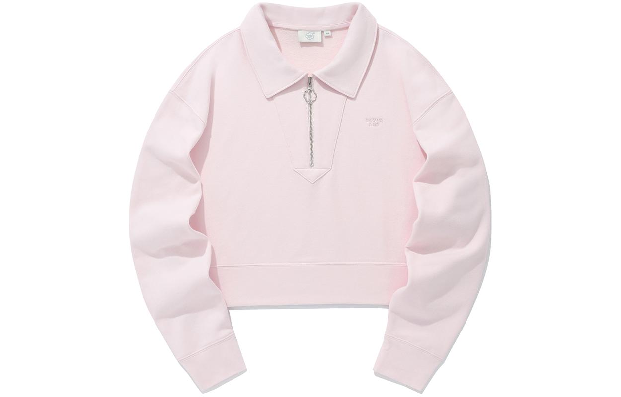 

COVERNAT Свитшот SS24 женский светло-розовый